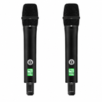 Singtronic UHF-2000Pro (Black) Professional Dual UHF True Diversity Wireless Microphone System