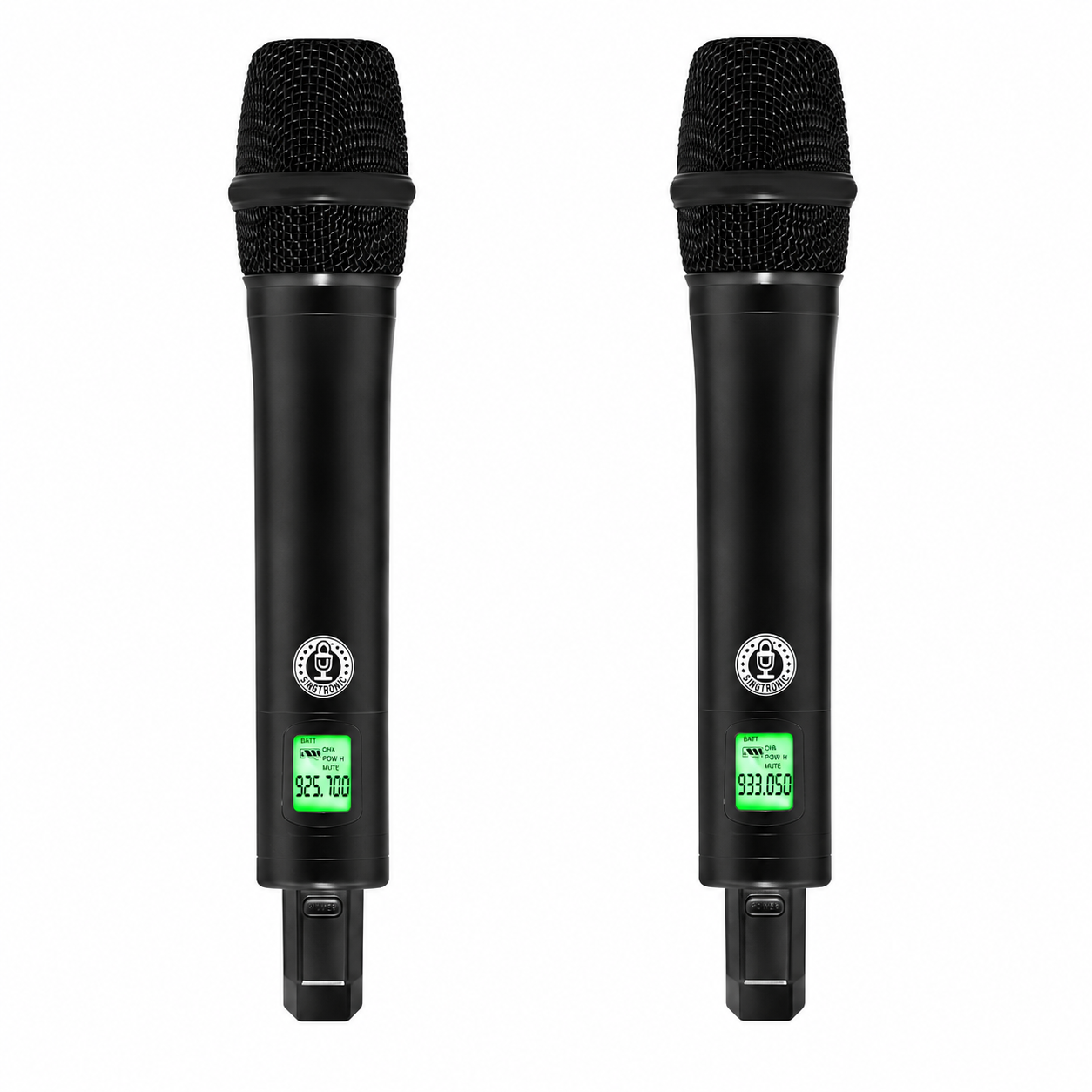 Singtronic UHF-2000Pro (Black) Professional Dual UHF True Diversity Wireless Microphone System
