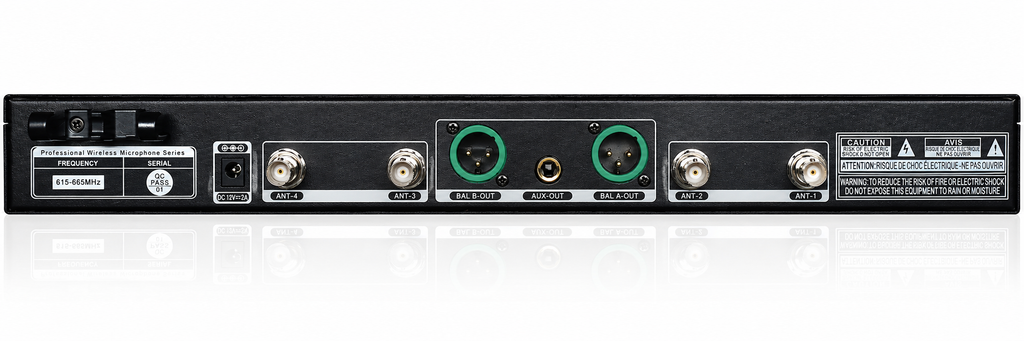 Singtronic UHF-3000Pro Professional True Diversity 2 x Wireless Microphone