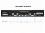 Singtronic UHF-3000Pro Professional True Diversity 2 x Wireless Microphone