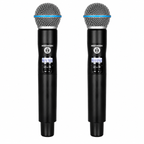 Singtronic UHF-3000Pro Professional True Diversity 2 x Wireless Microphone
