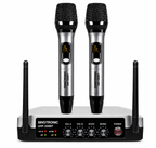 Singtronic UHF-350BT Professional Digital 2 x Wireless Microphone Karaoke Built in Echo Control