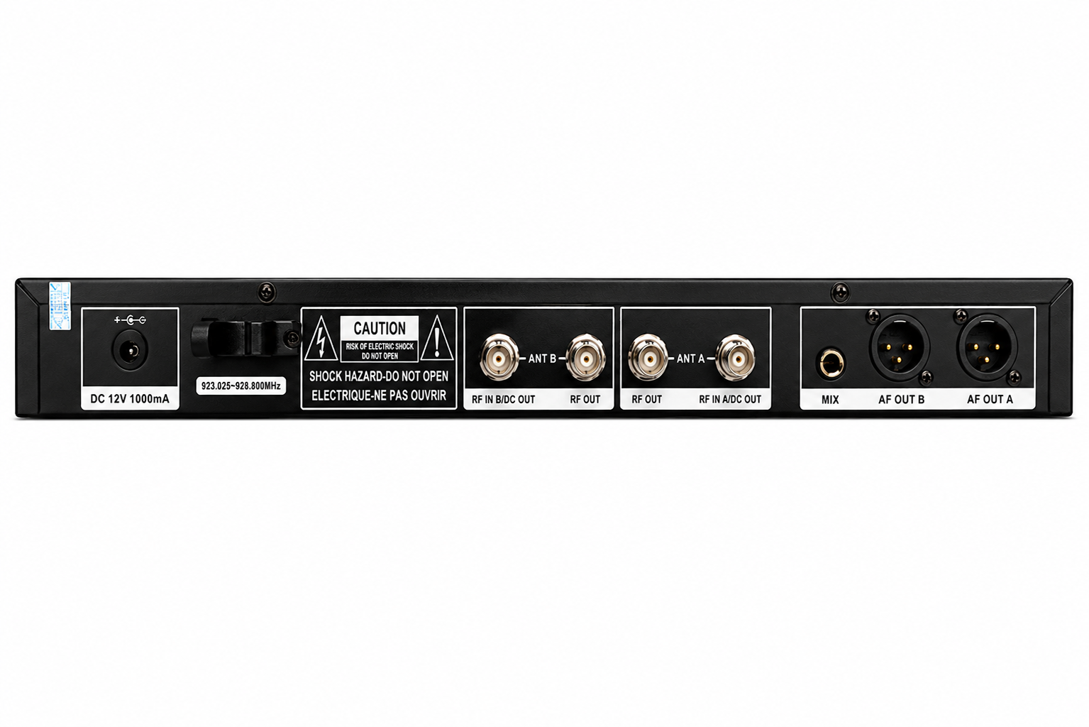Singtronic UHF-4000Pro-White Professional Digital Dual PLL Wireless Microphone System