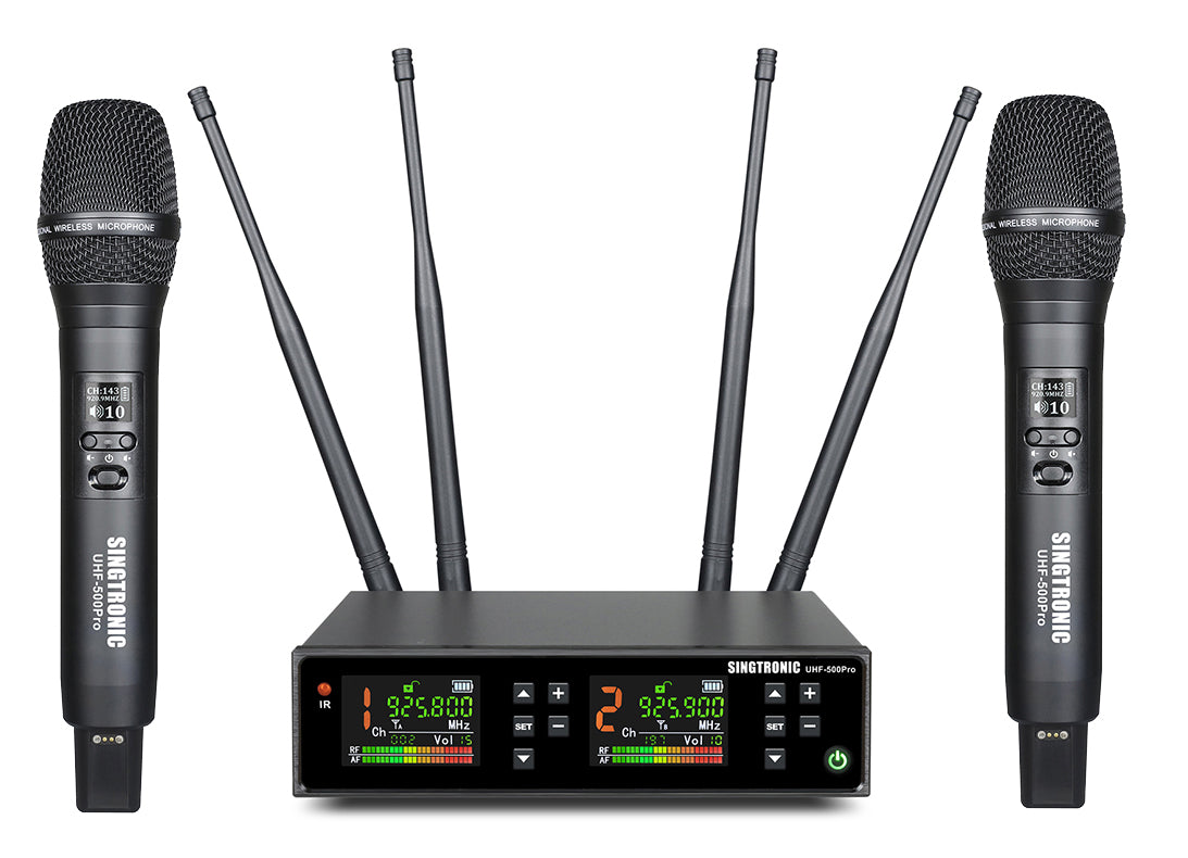 Singtronic Professional Youtube Karaoke System 3000W Built in 16 Channels Equalizer, Optical, Rechargeable Battery