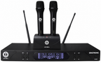 Singtronic UHF-999Pro Professional Dual UHF Rechargeable Wireless Microphones Karaoke System