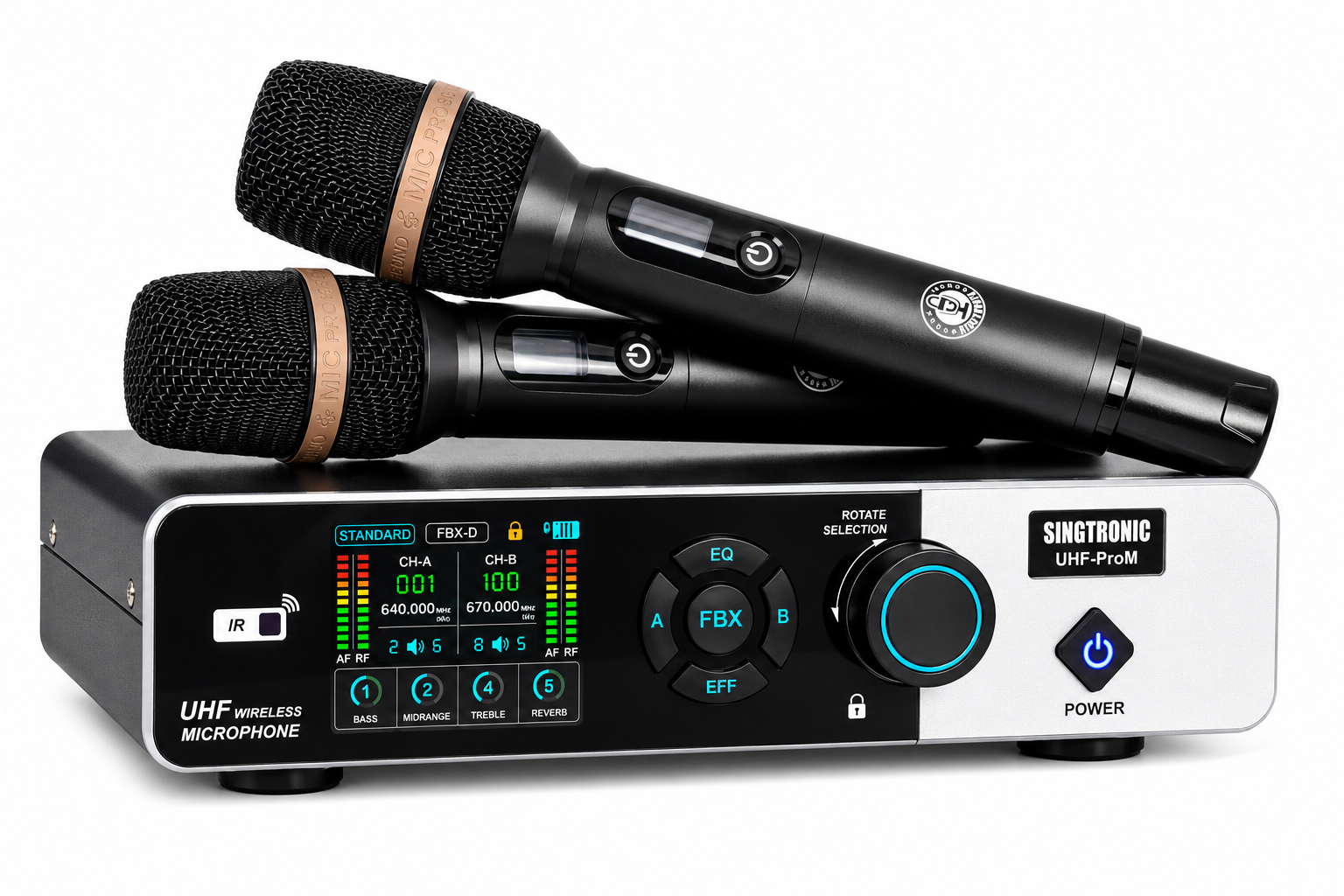 Singtronic UHF-ProM Professional True Diversity Wireless Microphone System