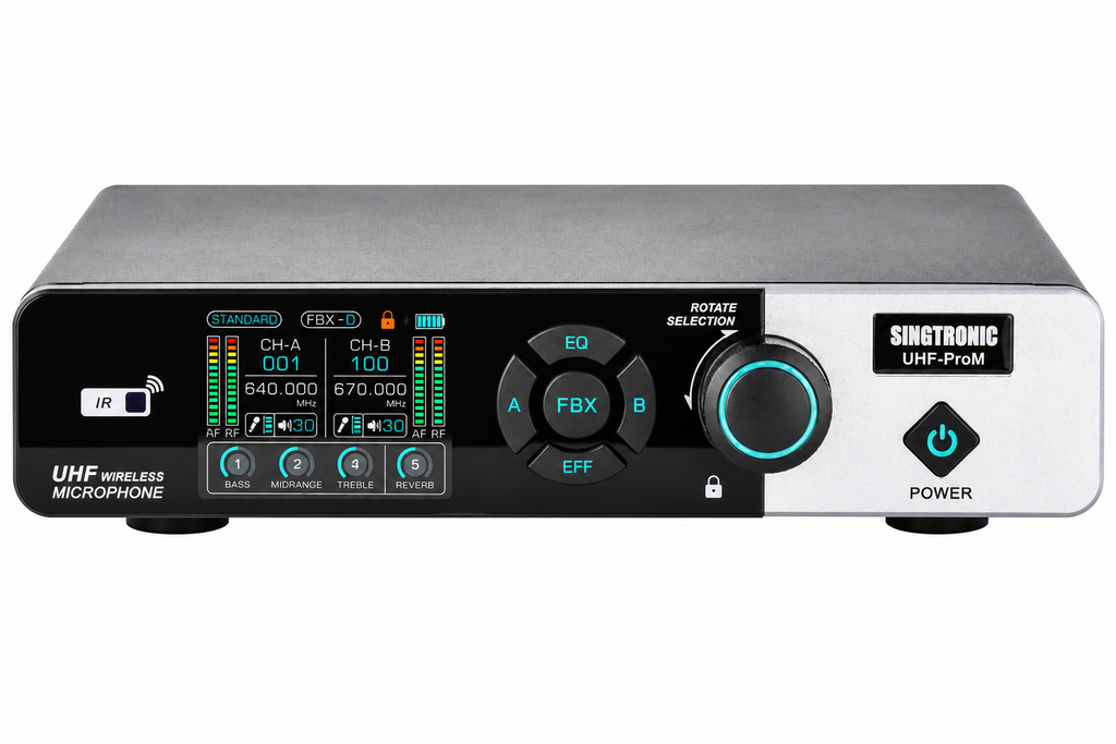 Singtronic UHF-ProM Professional True Diversity Wireless Microphone System