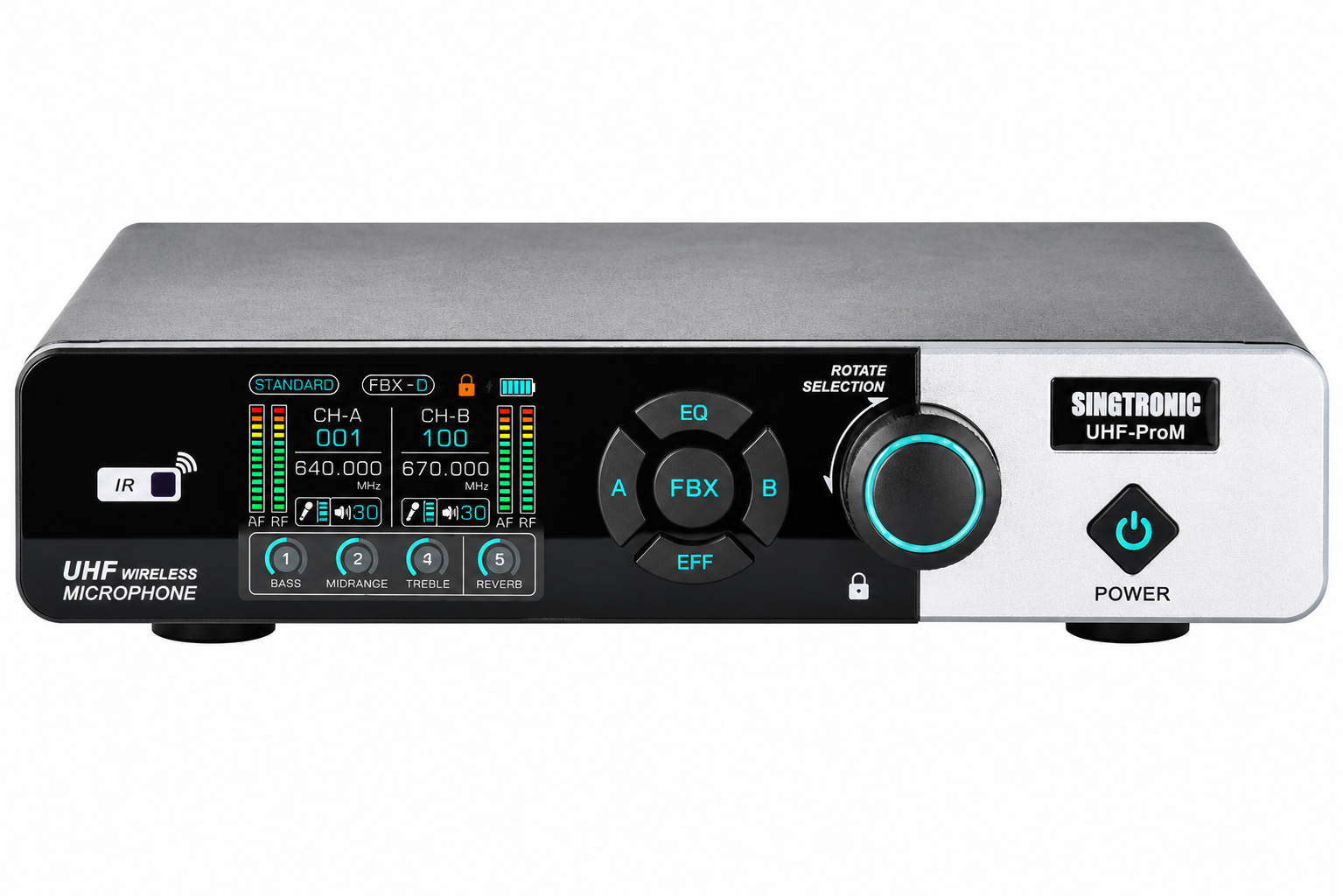 Singtronic UHF-ProM Professional True Diversity Wireless Microphone System