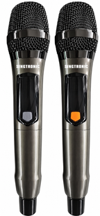 Singtronic BT-0808Pro Portable 500W Bluetooth Karaoke System 2 x Wireless Microphones