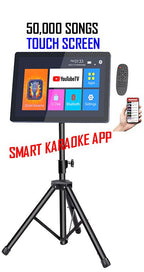 Bose S1 Pro+ Plus Singtronic SP-224Pro Wireless with KTV-15.6UHD 5TB Complete Karaoke System