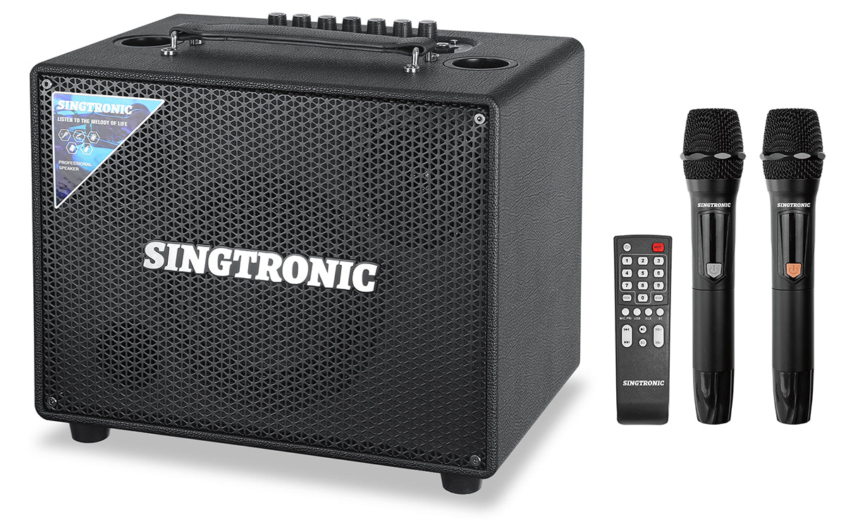 Singtronic BT-600DSP Professional 500W All-in-One Bluetooth Karaoke Speaker Built in DSP