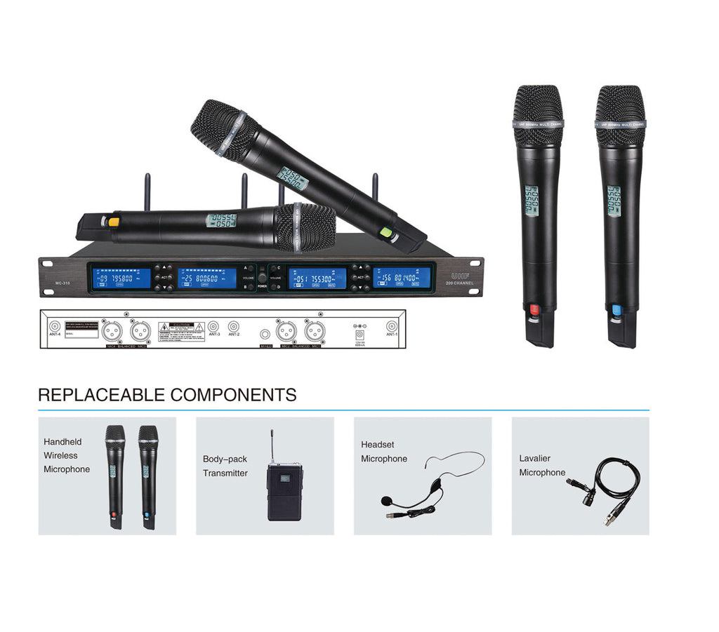 BVB Professional 3000W Complete Karaoke System Built in Bluetooth, HDMI and Recording Function