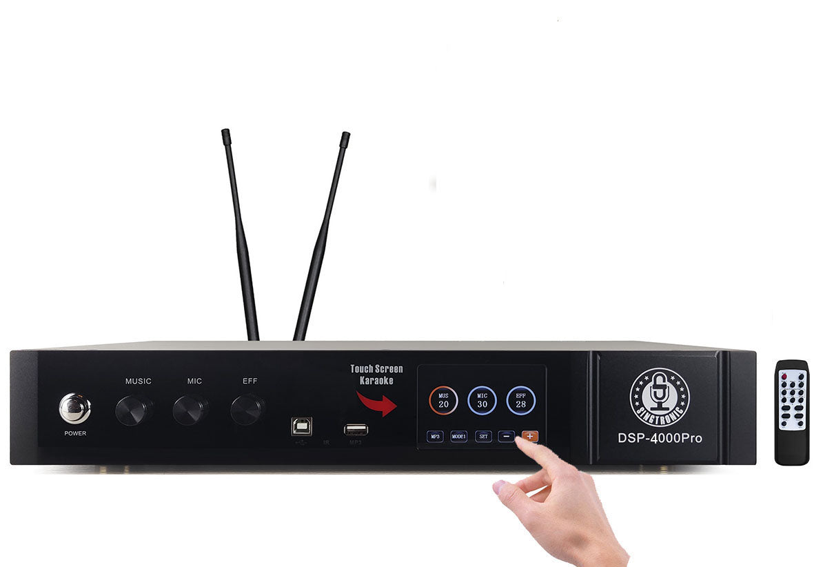 Singtronic DSP-4000 Karaoke Mixer - Thumbnail 3