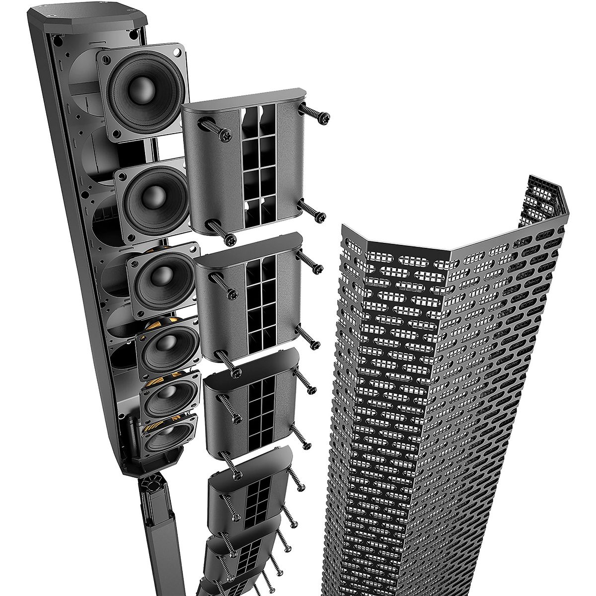 Electro Voice EVOLVE-30M Professional All-in-One Line Array Column PA Powered Karaoke System