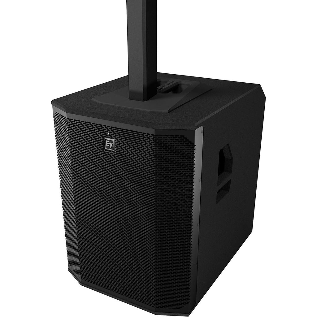 Electro-Voice EVOLVE 90 Portable Column 18" Subwoofer PA System, Black