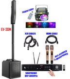EV Evolve 30M PA Array Speaker + Singtronic DSP-4000Pro Digital Karaoke System