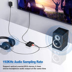 HDMI-ARC Audio Extractor DAC Converter, Digital to Analog Audio Converter, Optical/SPDIF Coaxial HDMI ARC to Optical/SPDIF Coaxial Stereo L/R 3.5mm Jack for TV