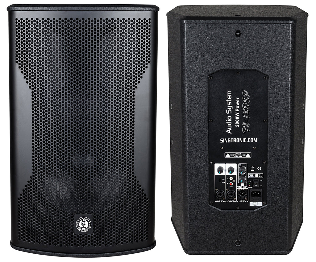 Karaoke System Professional Complete 4000W Built in HDMI-Arc, Optical, Bluetooth and Anti-Feedback