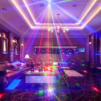 Laser Butterfly Super Disco Light, Strobe Party Light with Remote Control