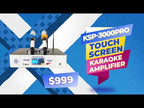 Singtronic KSP-3000Pro Professional 3 in 1 Digital 3000W Karaoke Sound Processor Amplifier