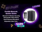 Singtronic BT-ProM Professional Multifunctional Portable Bluetooth Speaker System