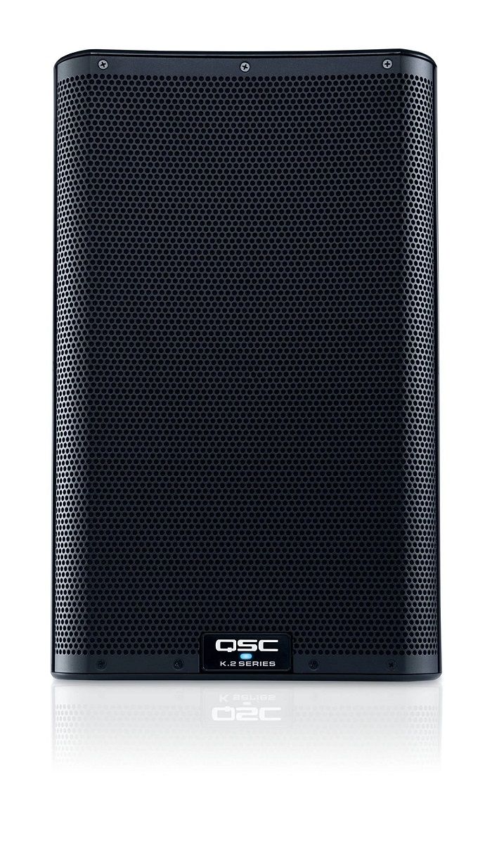 QSC K12.2 Professional Active 3-way Array Speaker + Singtronic DSP-4000Pro Digital Processor Karaoke System