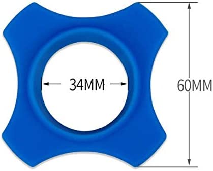 Rubber Microphone Ring with Anti-roll, Anti-fall, Anti-slip Sleeve Microphone Protection Shockproof Ring (Pair)