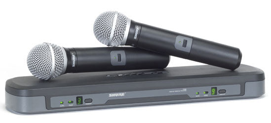 Shure BLX-288/PG58 Professional Dual UHF Vocalist Wireless Microphone System