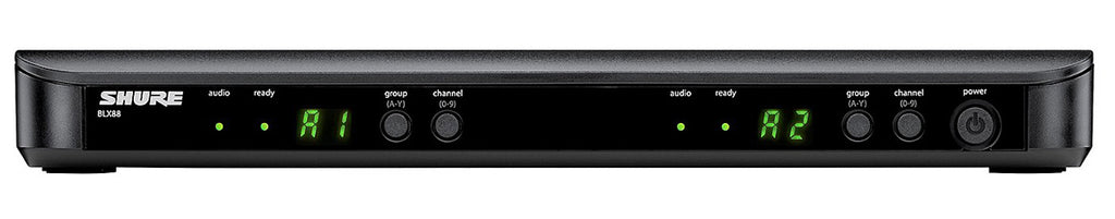 Shure BLX-288/PG58 Professional Dual UHF Vocalist Wireless Microphone System