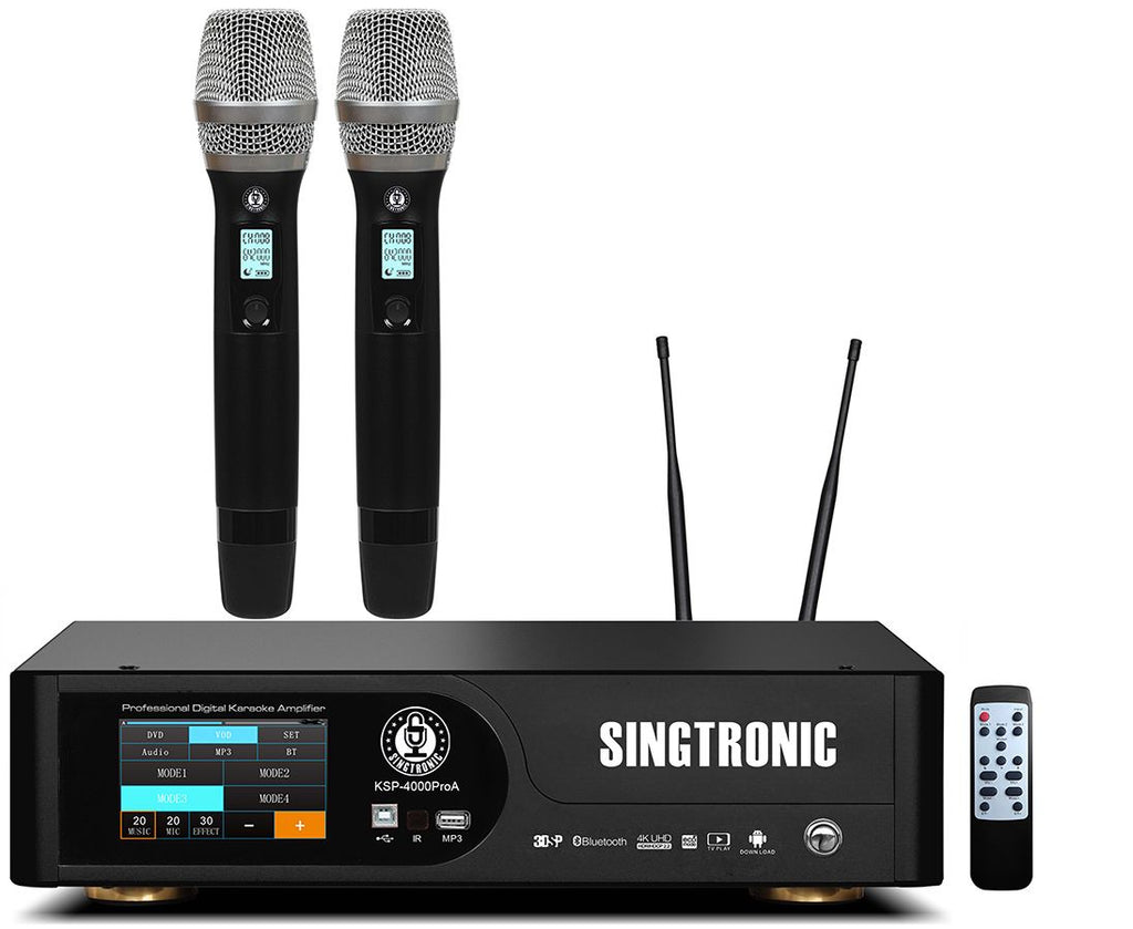 Singtronic 4000W Professional Karaoke System with Unlimited Youtube Songs