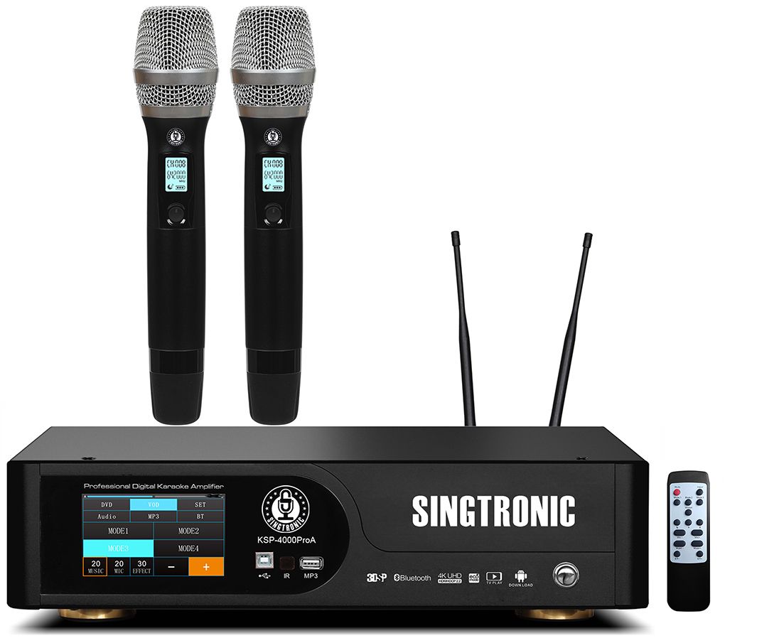 Singtronic 4000W Professional Karaoke System with Unlimited Youtube Songs