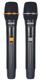 Singtronic BT-1000DSP Professional Rechargeable DSP 12" Karaoke 1000W Speaker With 2 UHF Wireless Mic.