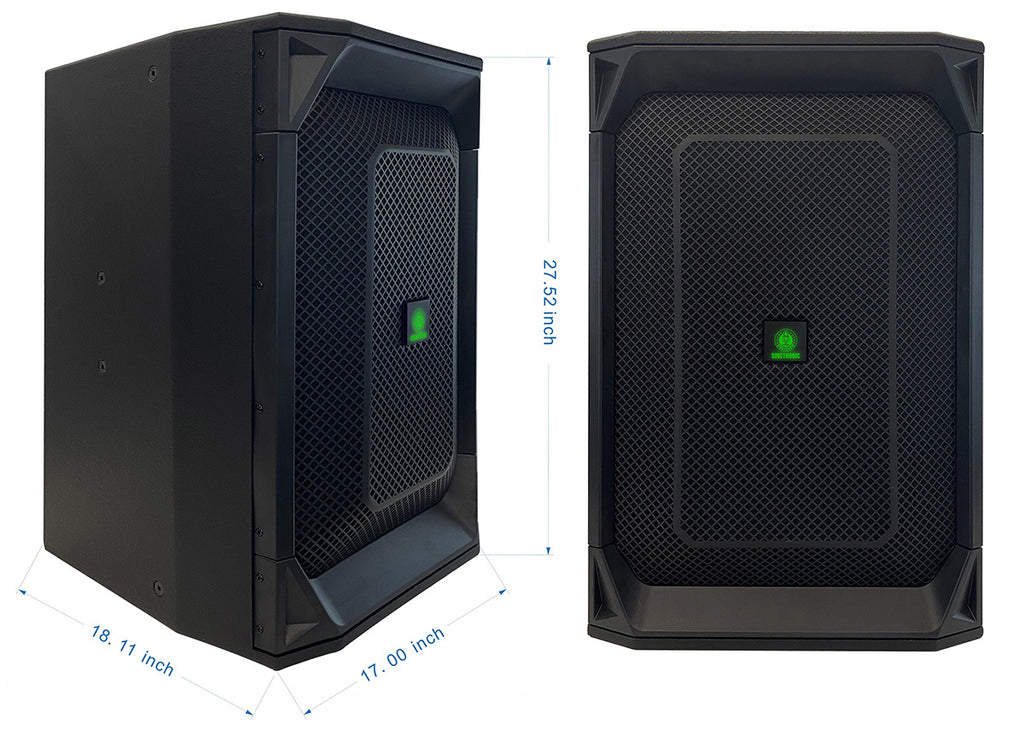 Singtronic Complete 6000W Karaoke System with Digital Touch Screen & Anti-feedback