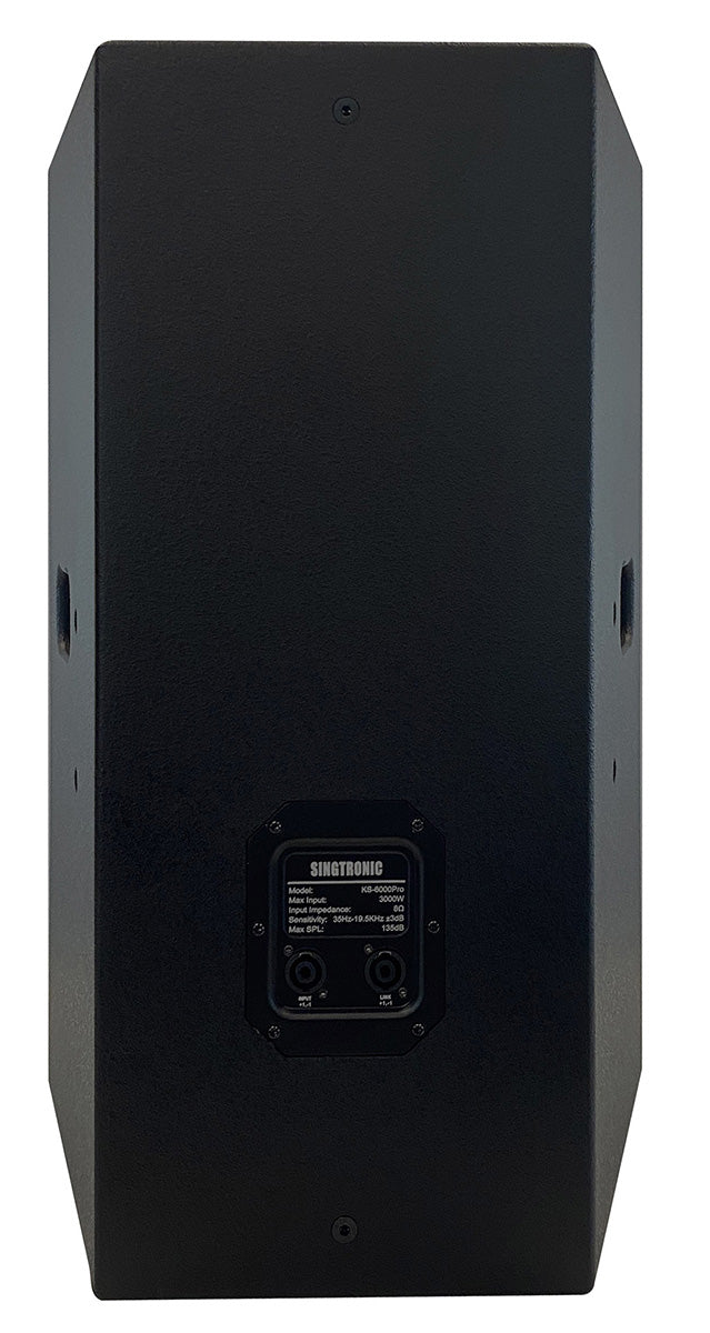 Singtronic Complete 6000W Karaoke System with Digital Touch Screen & Anti-feedback
