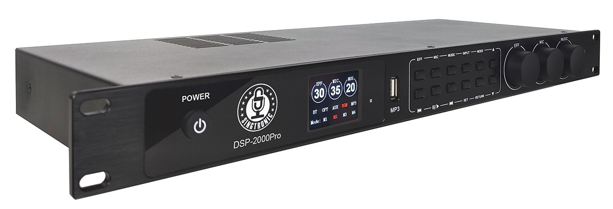 Singtronic DSP-2000Pro Pro Digital Key Control Echo Processor ...