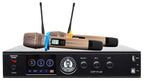 Singtronic DSP-ProM Professional Digital Echo Karaoke Mixer Plus 2 x Anti-feedback Wireless Mics.