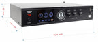 Singtronic DSP-ProM Professional Digital Echo Karaoke Mixer Plus 2 x Anti-feedback Wireless Mics.