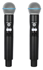Singtronic KA-3000ProII Karaoke 3000W Amplifier + UHF-3000Pro 2 x Digital Anti-Feedback Wireless Microphone