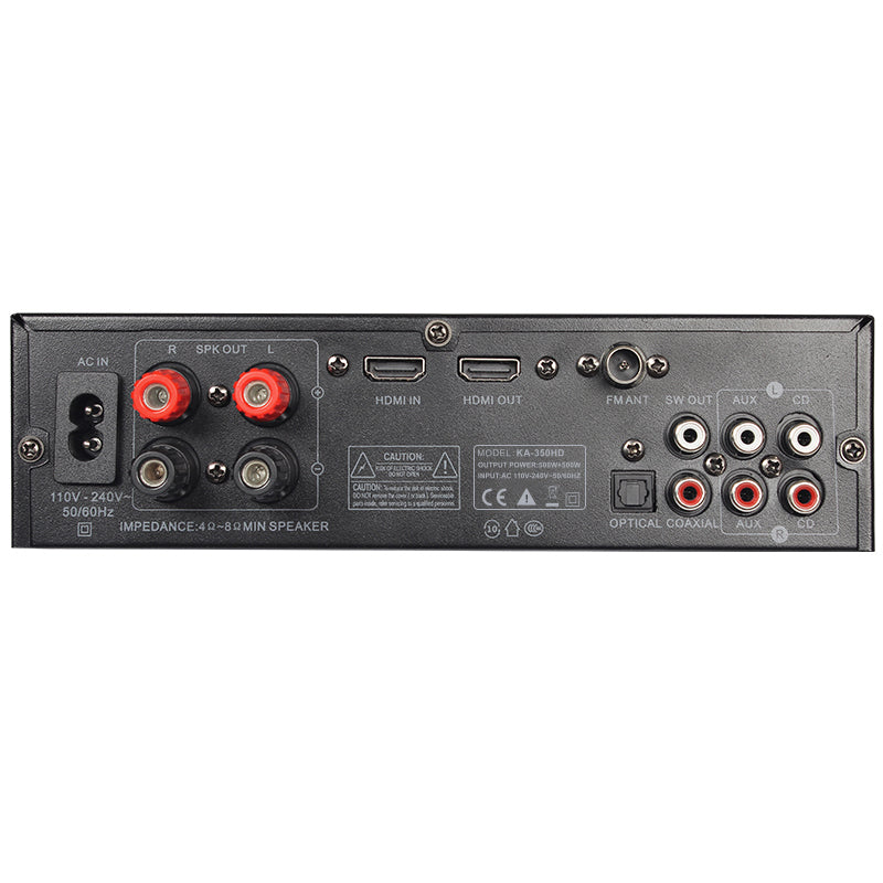 Singtronic KA-350HD Professional 500W + 500W Mini AV Karaoke Mixing Amplifier