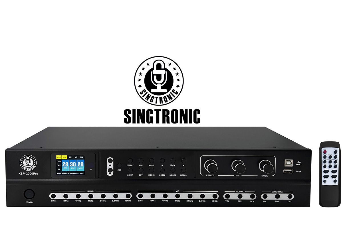 Singtronic Karaoke System 3000W Digital via Unlimitted Youtube Songs