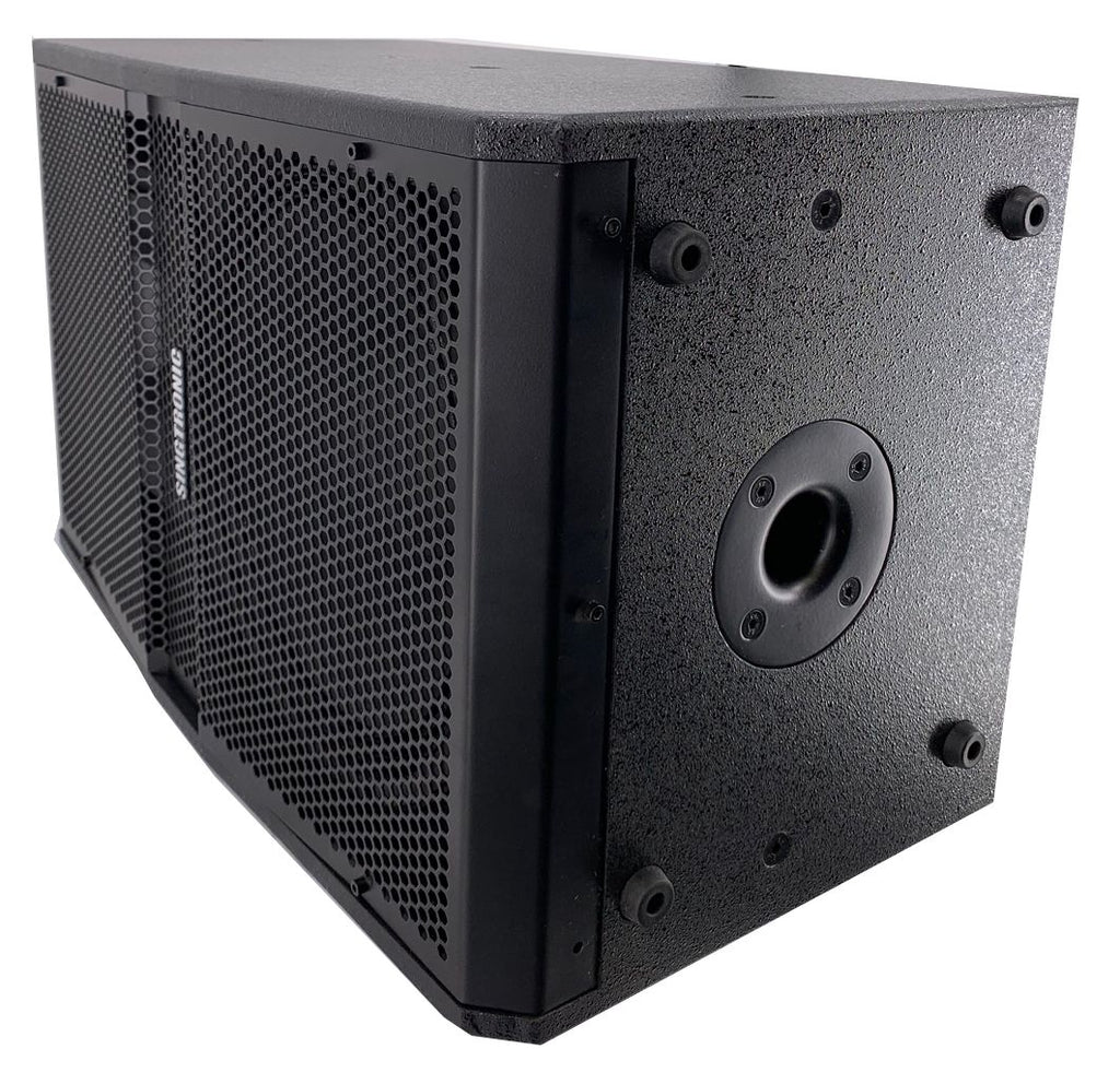 Singtronic KS-1500Pro Professional 1750W + 1750W Vocalist Karaoke Speaker + Singtronic SW-500B Power Subwoofer