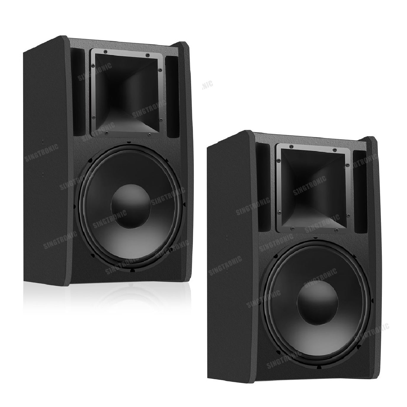 Singtronic KS-1500Pro Professional 3500W Vocalist Karaoke Speaker System (Pair)