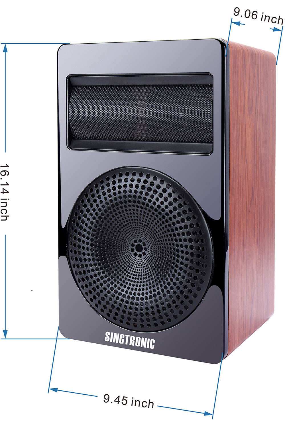 Singtronic KS-1500ProB Professional 2500W Vocalist Karaoke Speaker (Pair)