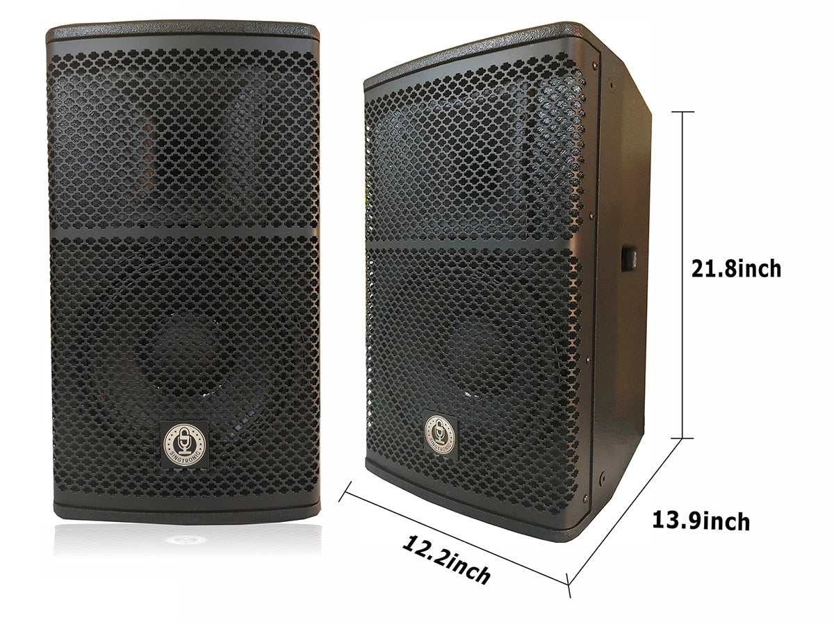 Singtronic Pro 3000W Vocalist Karaoke Speaker System (Pair