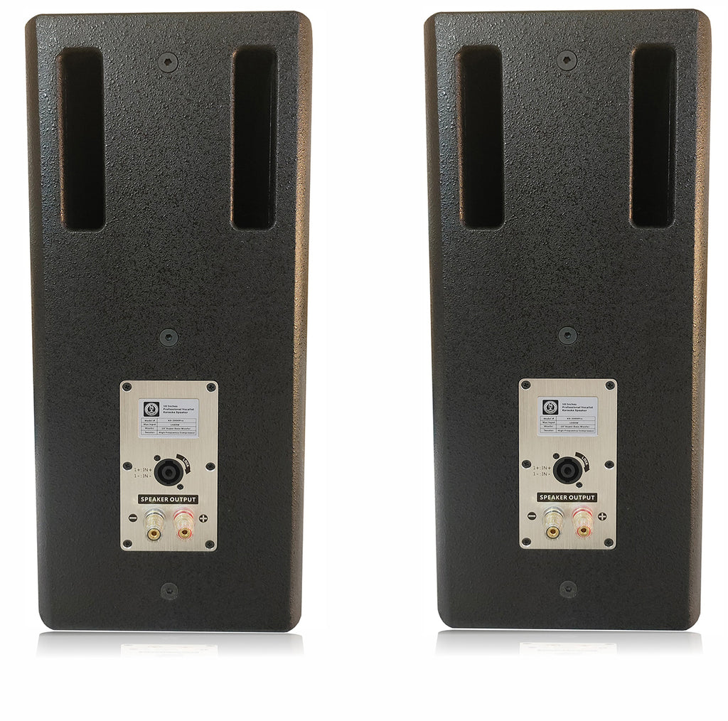 Singtronic KS-2000Pro Professional 3000W Vocalist Karaoke Speaker System (Pair)