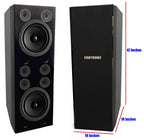 Singtronic KS-3000DW Professional 5000W Vocalist Floor Standing Karaoke Speaker System (Pair)