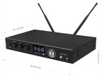 Singtronic KSP-1000Pro Professional 3000W Digital 3 in 1 Karaoke Mixing Amplifier 2 x Anti-feedback Mics.