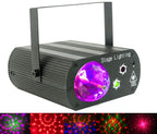 Singtronic L.E.D Mini Party Laser Spot Disco Light with Remote Control & Sync Music