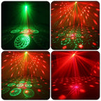 Singtronic L.E.D Party Big Laser Spot Disco Light with Remote Control & Music Sync.