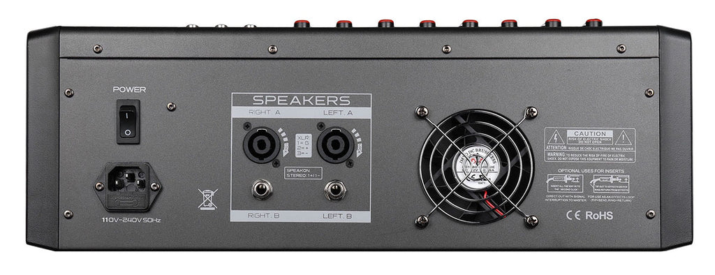 Singtronic PM-1500EQ Professional 3000W Console Board Power Mixer with Equalizer